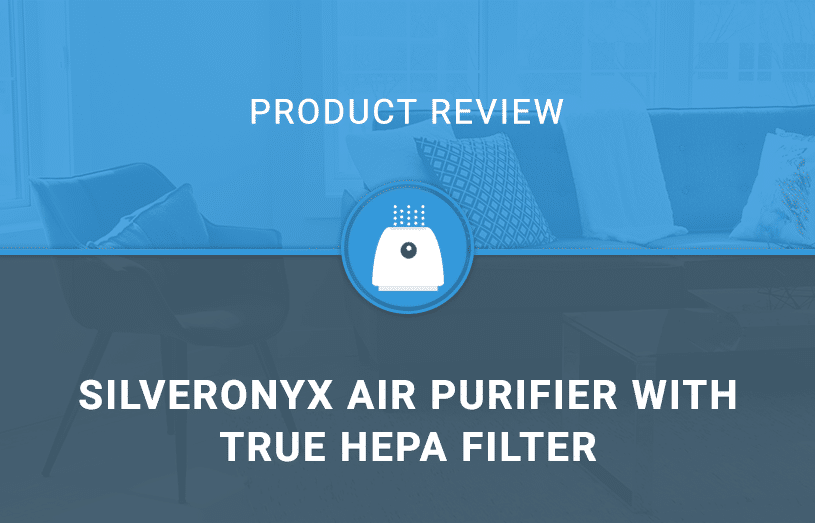 SilverOnyx Air Purifier with True HEPA Filter