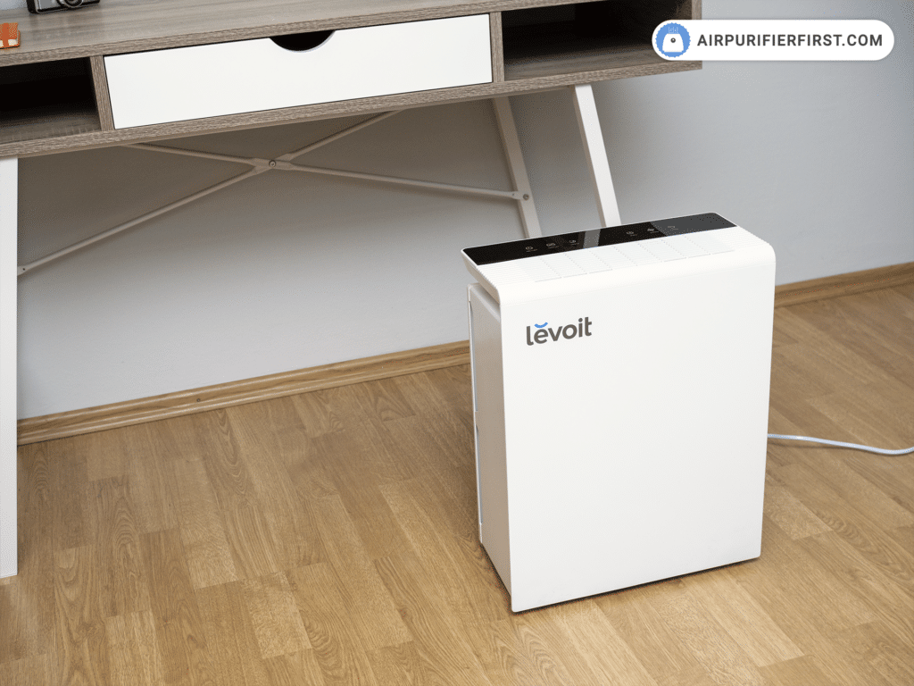 Levoit LV-PUR131 Air Purifier - In Front of the Office Desk