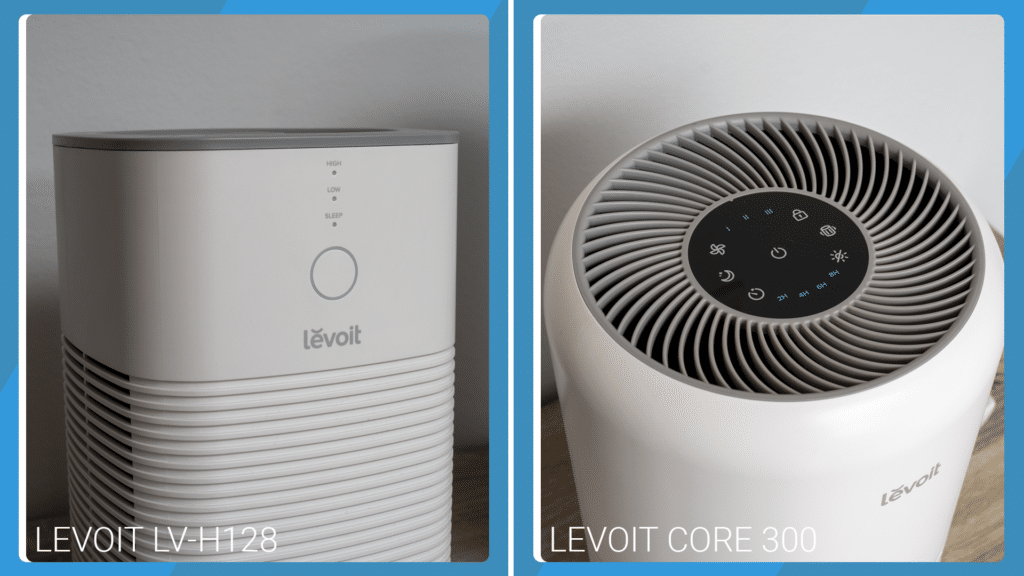 Levoit LV-H128 Vs Levoit Core 300 - Controls