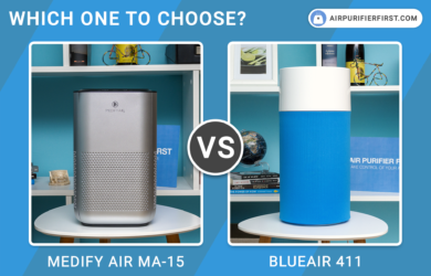 Medify Air MA-15 Vs Blueair 411 - Comparison