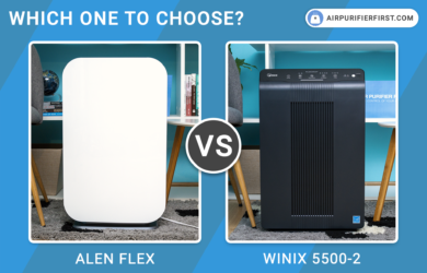 Alen BreatheSmart FLEX Vs Winix 5500-2 Air Purifiers - Comparison