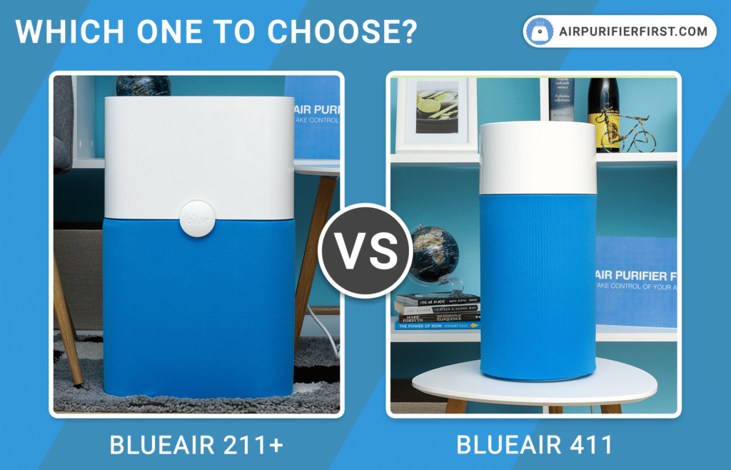 Blueair 411 Vs Blueair 211+ Comparison