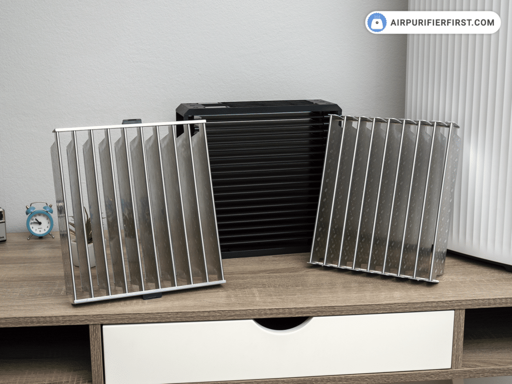 Airdog Pro Air Purifier - Collecting Plates Disassembled