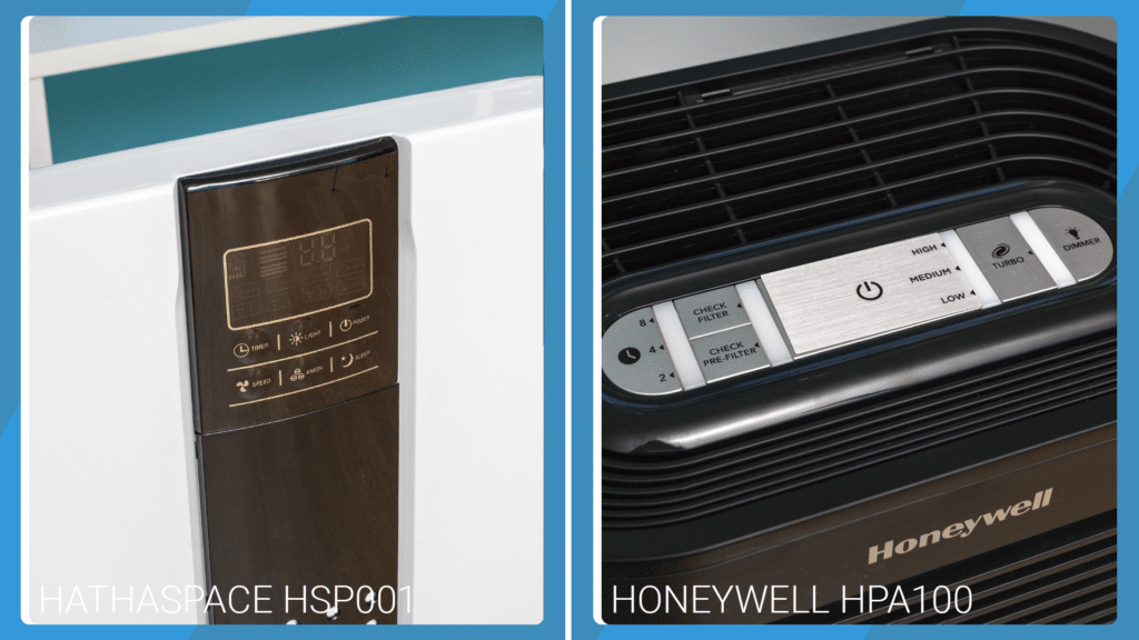 Honeywell HPA100 Vs Hathaspace HSP001 - Controls