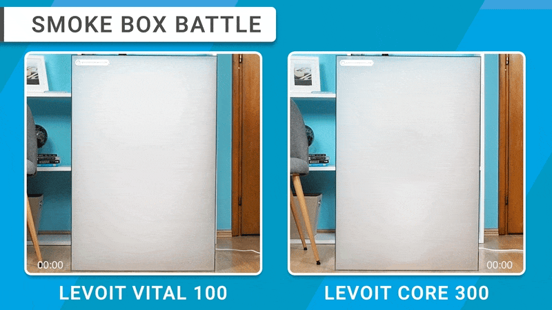 Levoit Vital 100 Vs Levoit Core 300 - Smoke Test