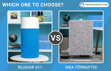 Blueair 411 Vs IKEA FORNUFTIG - Comparison