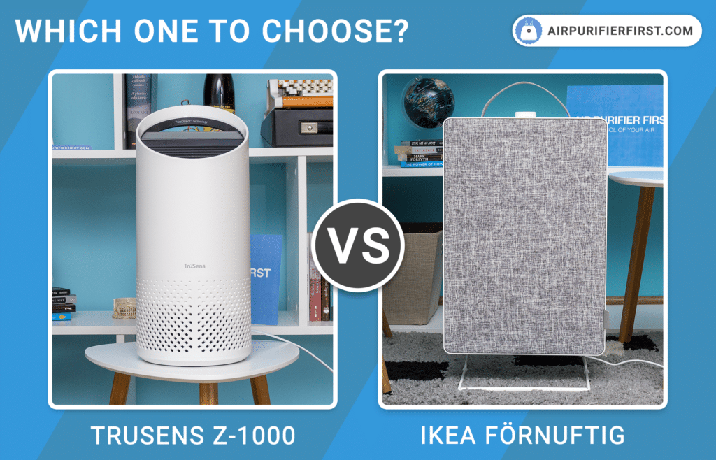 TruSens Z-1000 Vs IKEA FÖRNUFTIG Air Purifiers - Comparison