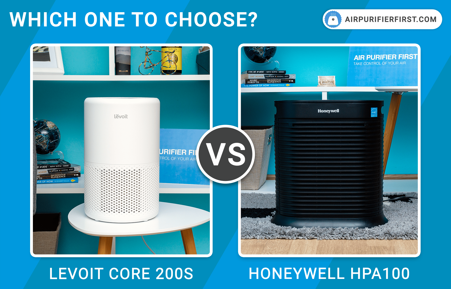 Levoit Core 200S Vs Honeywell HPA100 - Air Purifiers Comparison