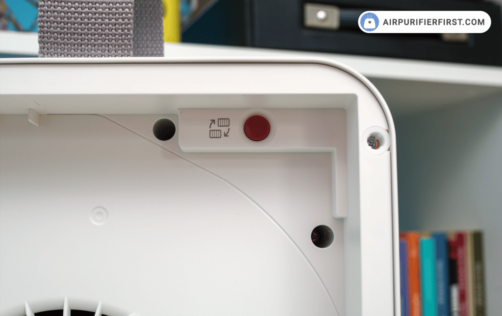IKEA UPPATVIND Air Purifier - Filter Reset Button
