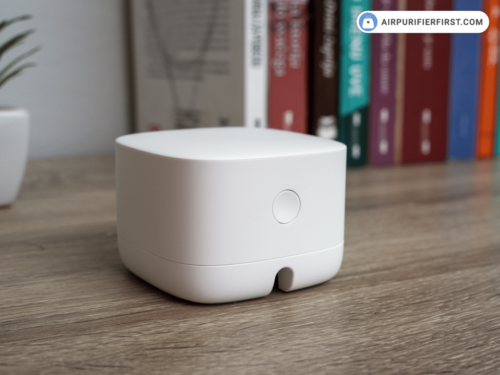 Amazon Smart Air Quality Monitor - Button on the back