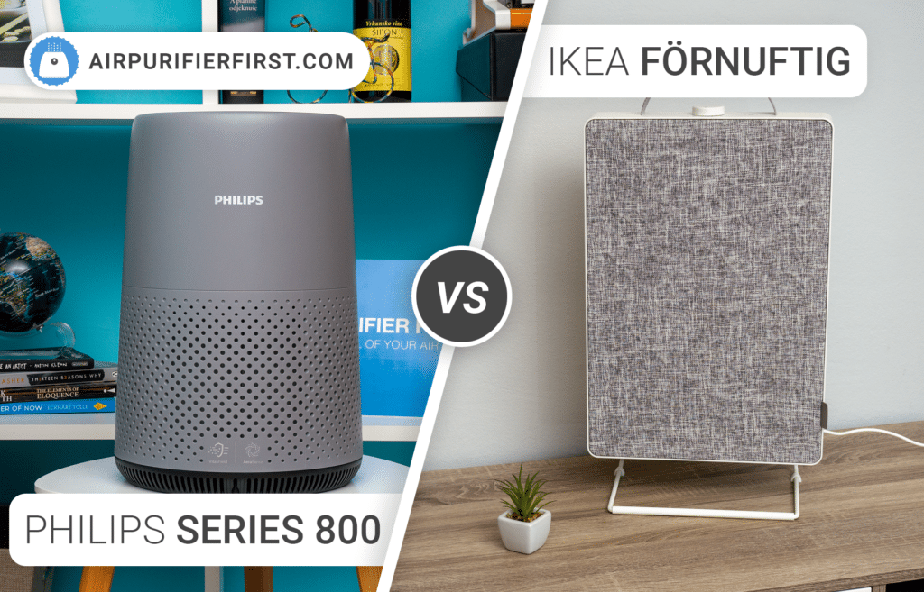 IKEA FORNUFTIG Vs Philips Series 800 - Air Purifiers Comparison