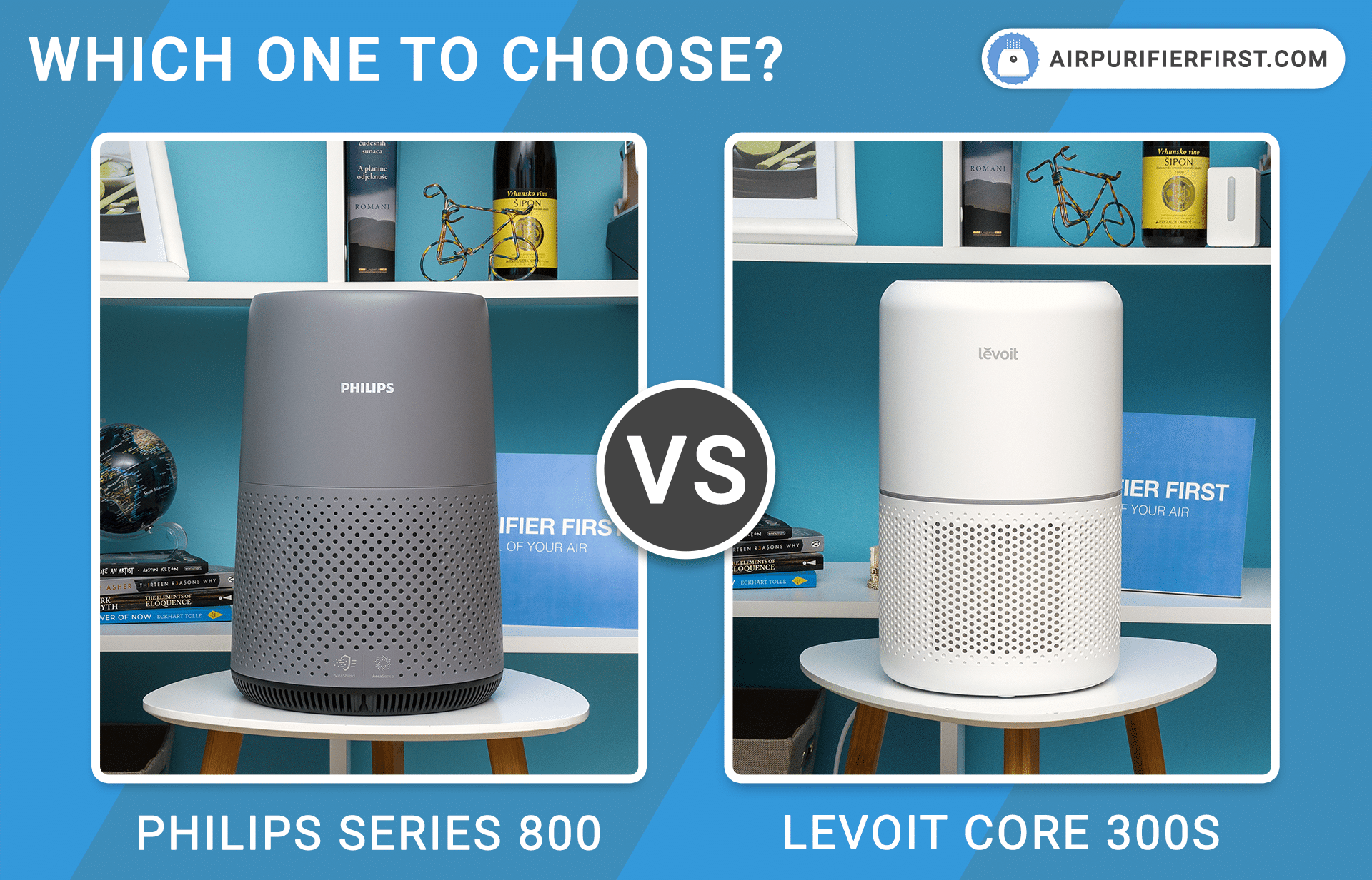 Philips Series 800 Vs Levoit Core 300S - Comparison