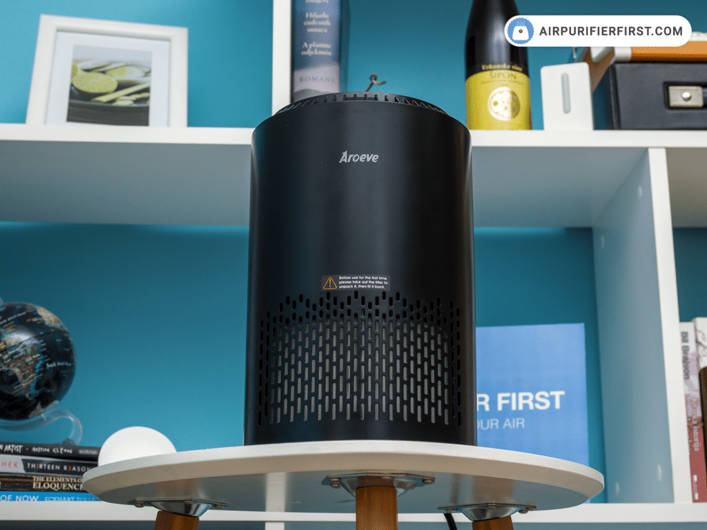 Aroeve MK01 Air Purifier - View from the bottom