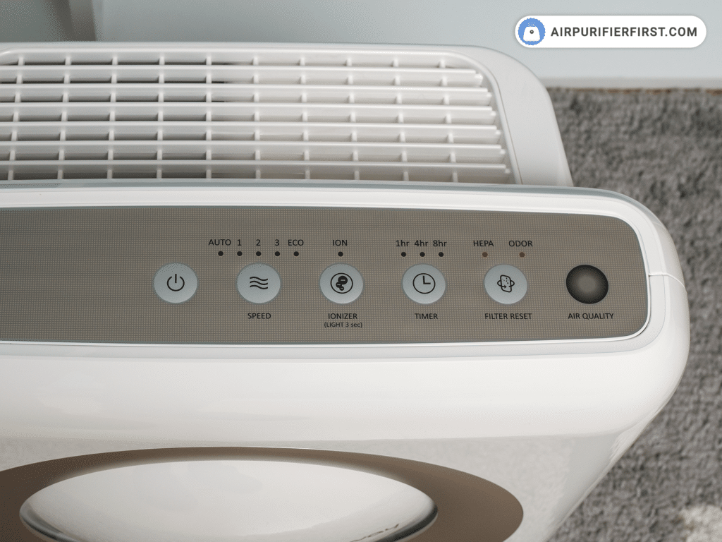 Coway air purifier filter reset indicators