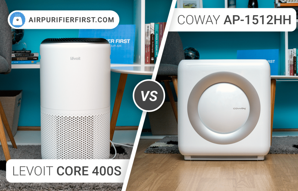Levoit Core 400S and Coway AP-1512HH - Hands-on comparison