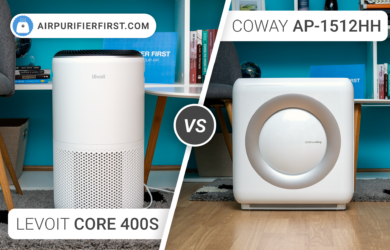 Levoit Core 400S and Coway AP-1512HH - Hands-on comparison