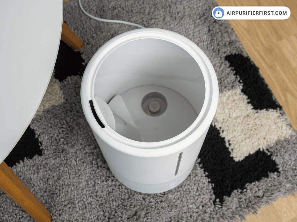 A water tank of a humidifier