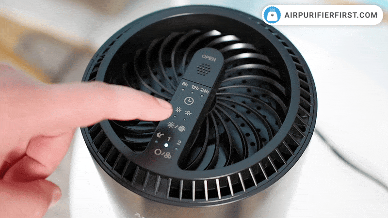 Aroeve Air Purifier - Filter Reset Indicator