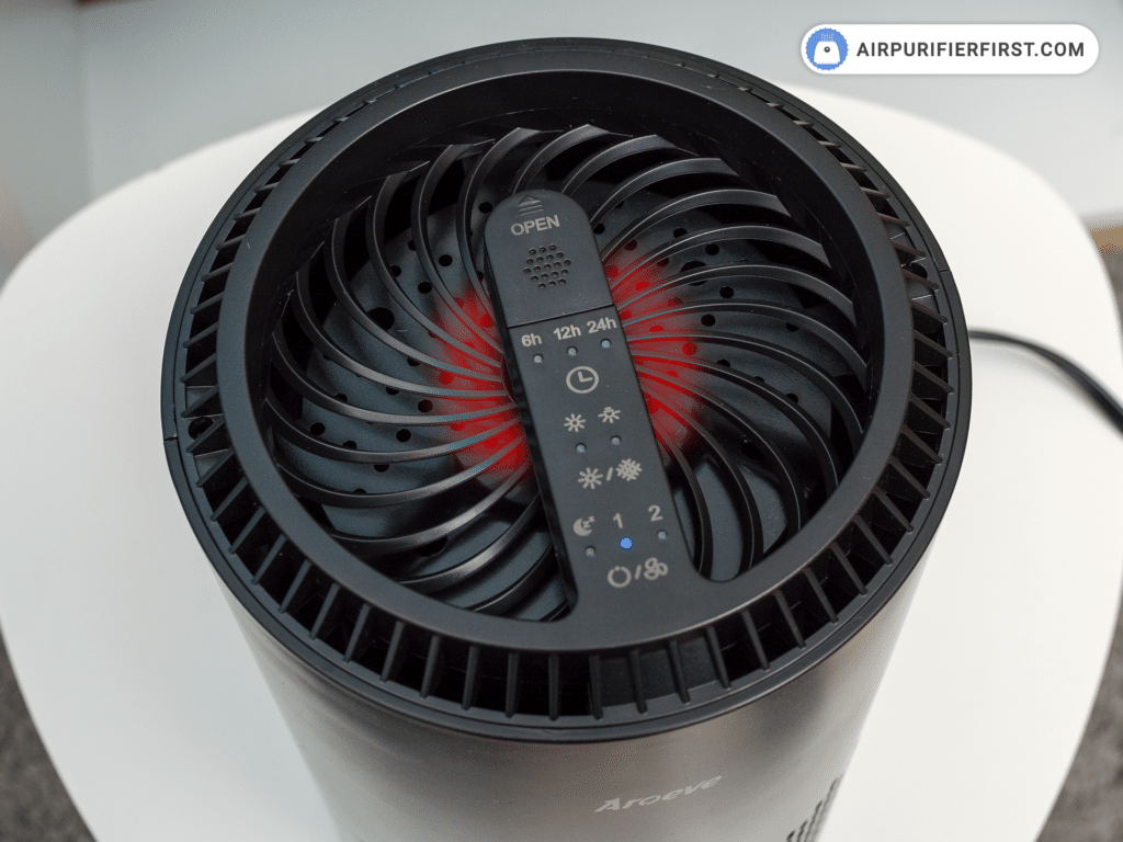 Aroeve Air Purifier - Red Light